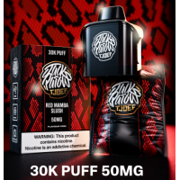 JP Tjoef Pod System – 30k Red Mamba Slush 50mg – Pod only