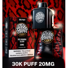 JP Tjoef Pod System – 30k Red Mamba Slush 20mg – Pod only