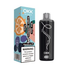 OKK - Tripo - Blue Razz, Dragon Strawberry & Fanta (20000 Puffs)