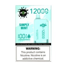 Pop Hit - 12000 Puffs - Simply Mint Pop Hit - 12000 Puffs - Simply Mint