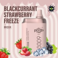 Pop Hit - 6000 Puffs - Blackcurrant Strawberry Freeze