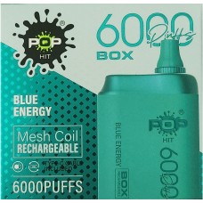 Pop Hit - 6000 Puffs - Blue Energy