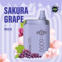 Pop Hit - 6000 Puffs - Sakura Grape