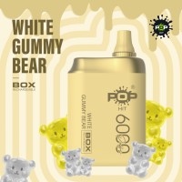 Pop Hit - 6000 Puffs - White Gummy Bear