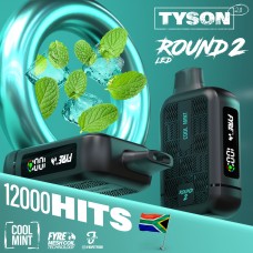 Tyson - Round 2 12000 Puffs - Cool Mint