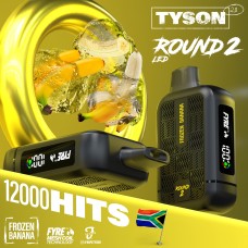 Tyson - Round 2 12000 Puffs - Frozen Banana