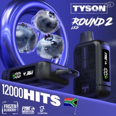 Tyson - Round 2 12000 Puffs - Frozen Blueberry